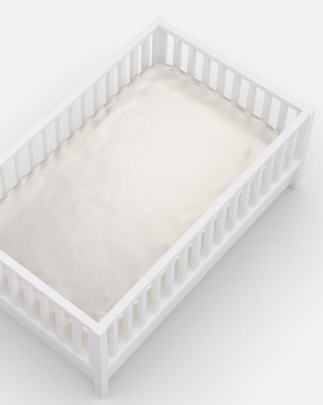 Drap de lit en soie pour lit bébé