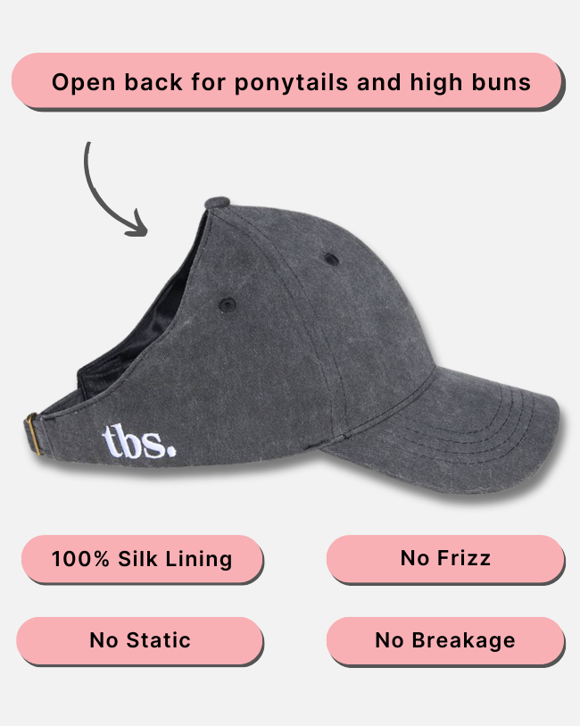 Casquette ouverte doublée de soie