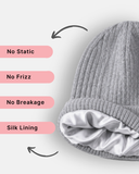 Bonnet doublé de soie