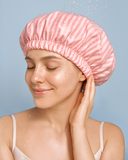 Silk Lined Shower Cap