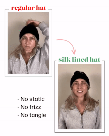 Silk Lined Beanie Hat