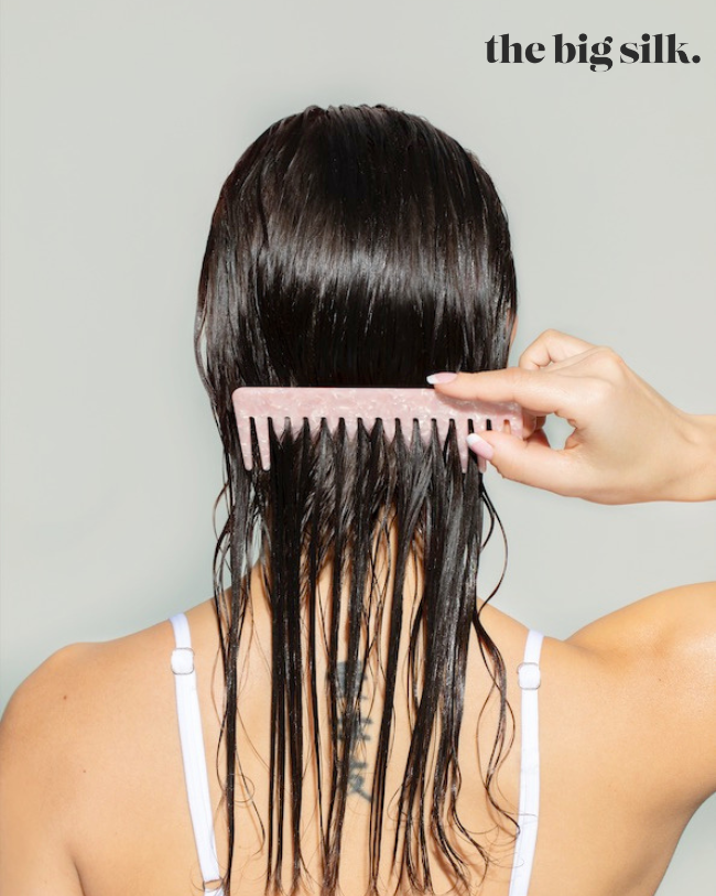 acetate hair comb detangles and smooth your hair