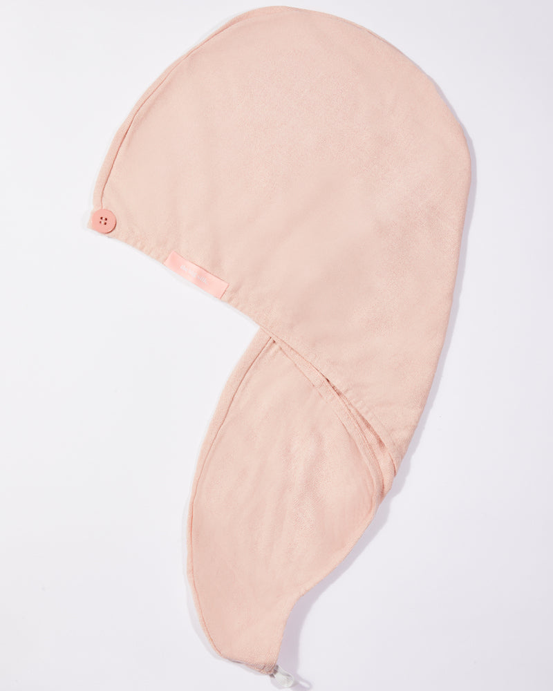 the big silk's hair towel - brushed mulberry silk