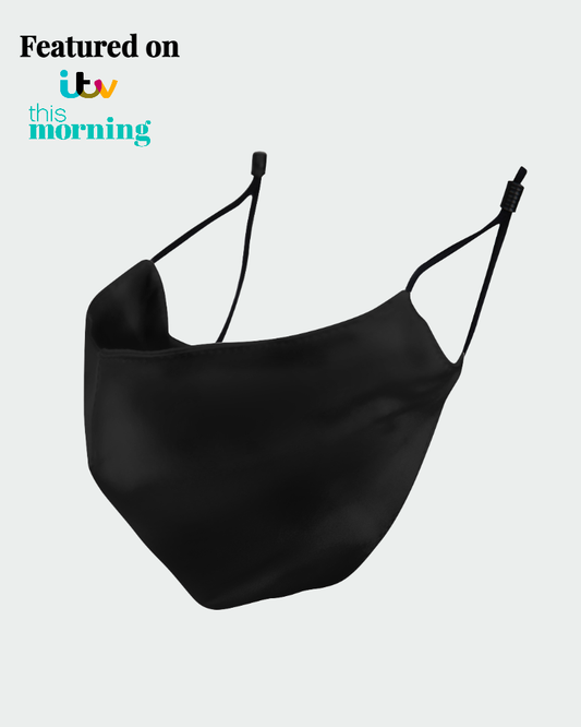 Black silk mask deals